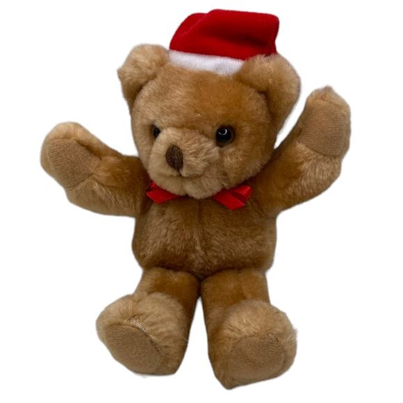 Christmas Teddy Bear Stuffed Animal Plush 7.5" - Picture 5 of 5